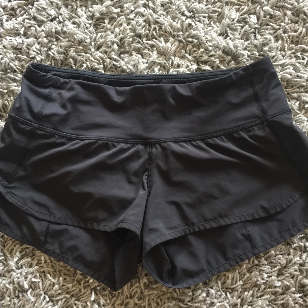 Lululemon speed shorts