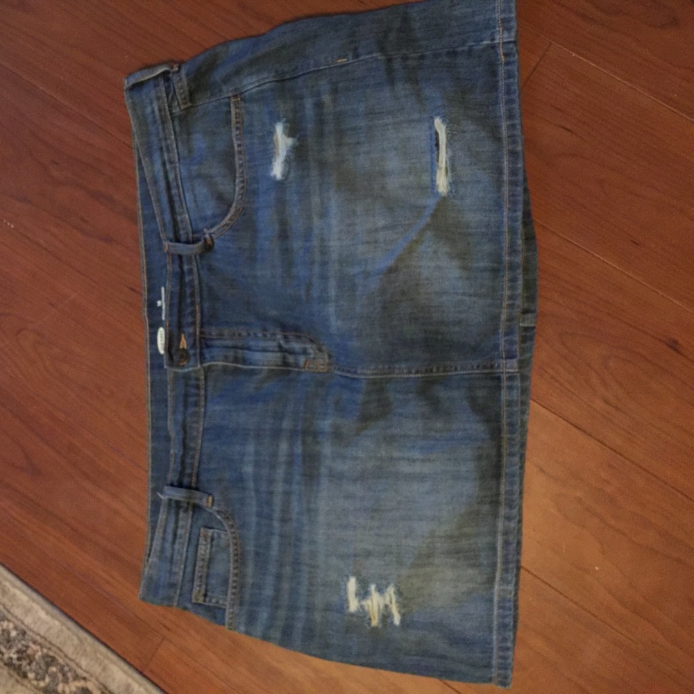 Jean skirt old navy 16