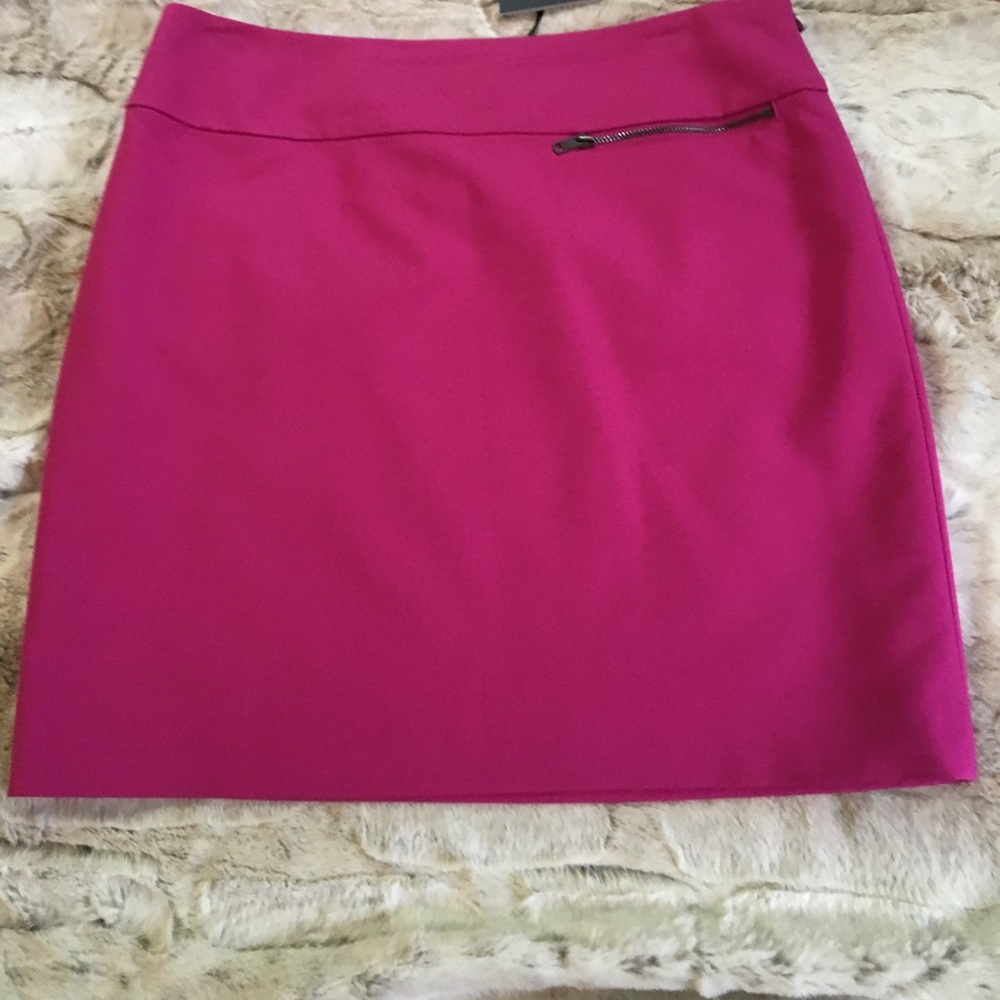 Ann Taylor deep pink skirt