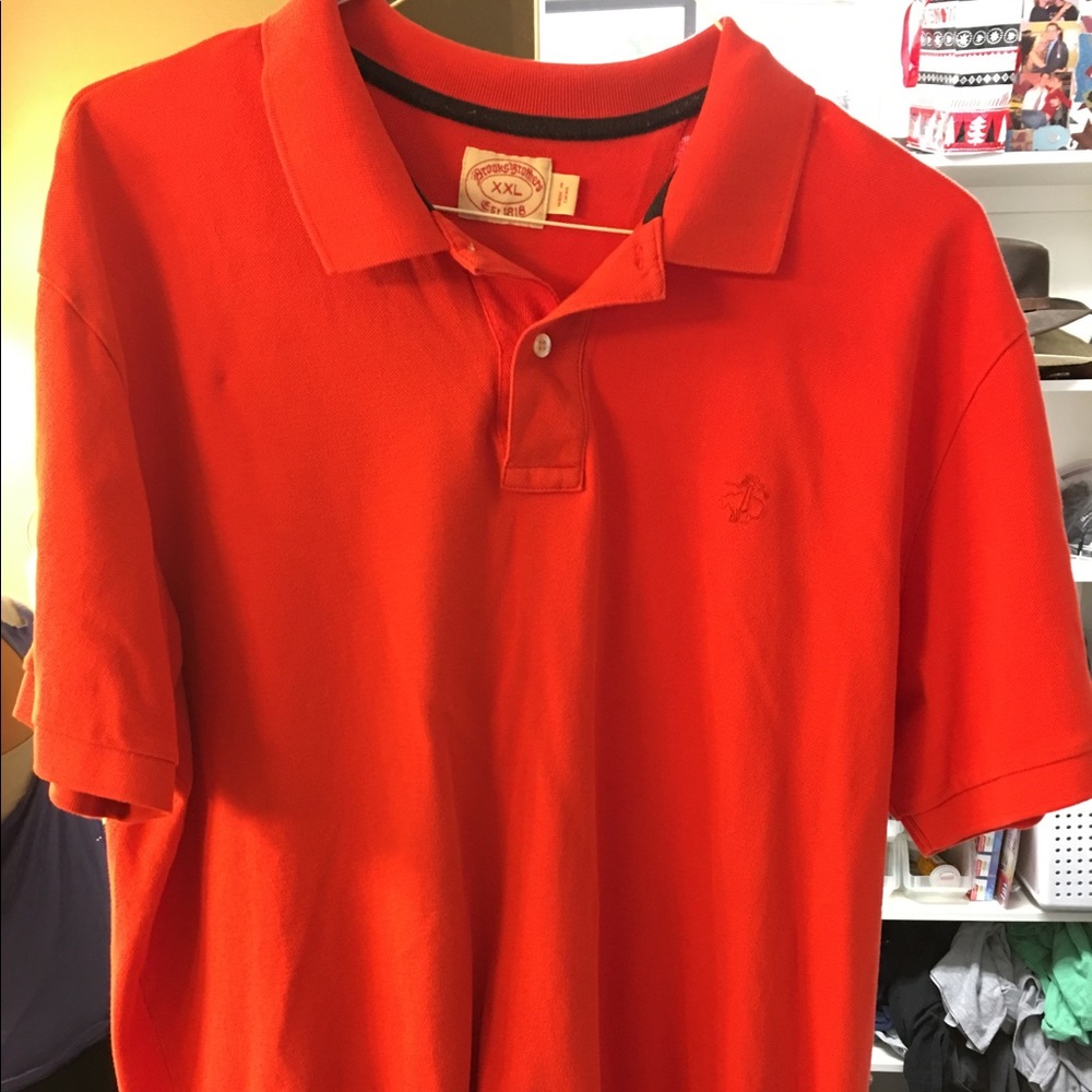Brooks Brothers Men's polo shirt XXL red