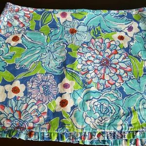 Lilly pulitzer mini skirt size 10