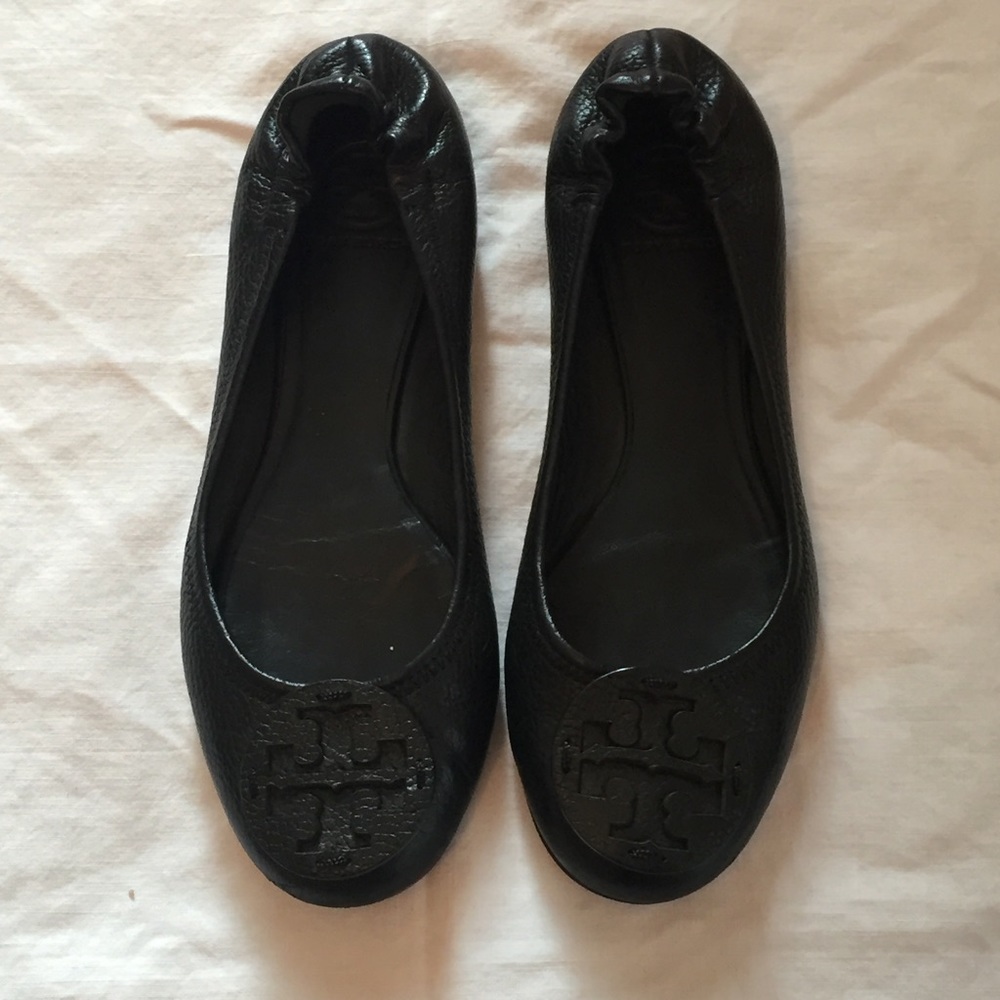 Tory Burch Reva Black size 9.5. Amazing condition!