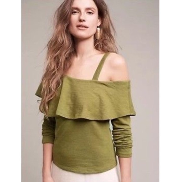 Anthropologie Tops - Anthropologie Asymmetrical Top!