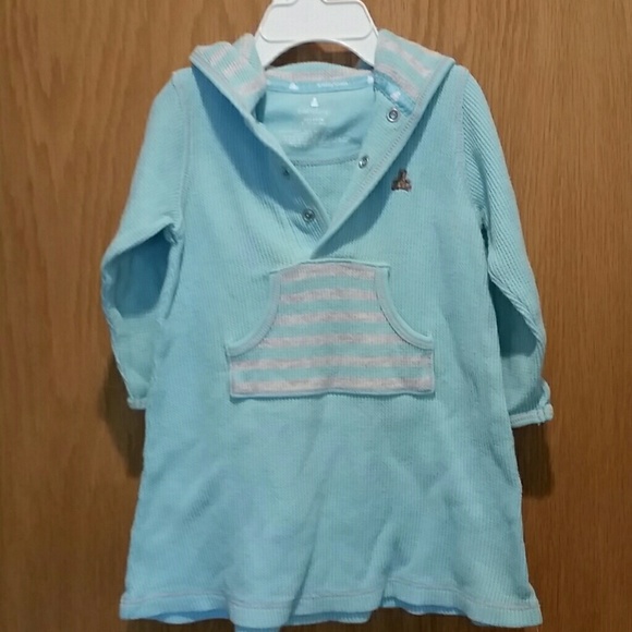 GAP Other - Baby Gap Waffle Knit Hoodie Dress 6-12M GAP Other - Baby Gap Waffle Knit Hoodie Dress 6-12M