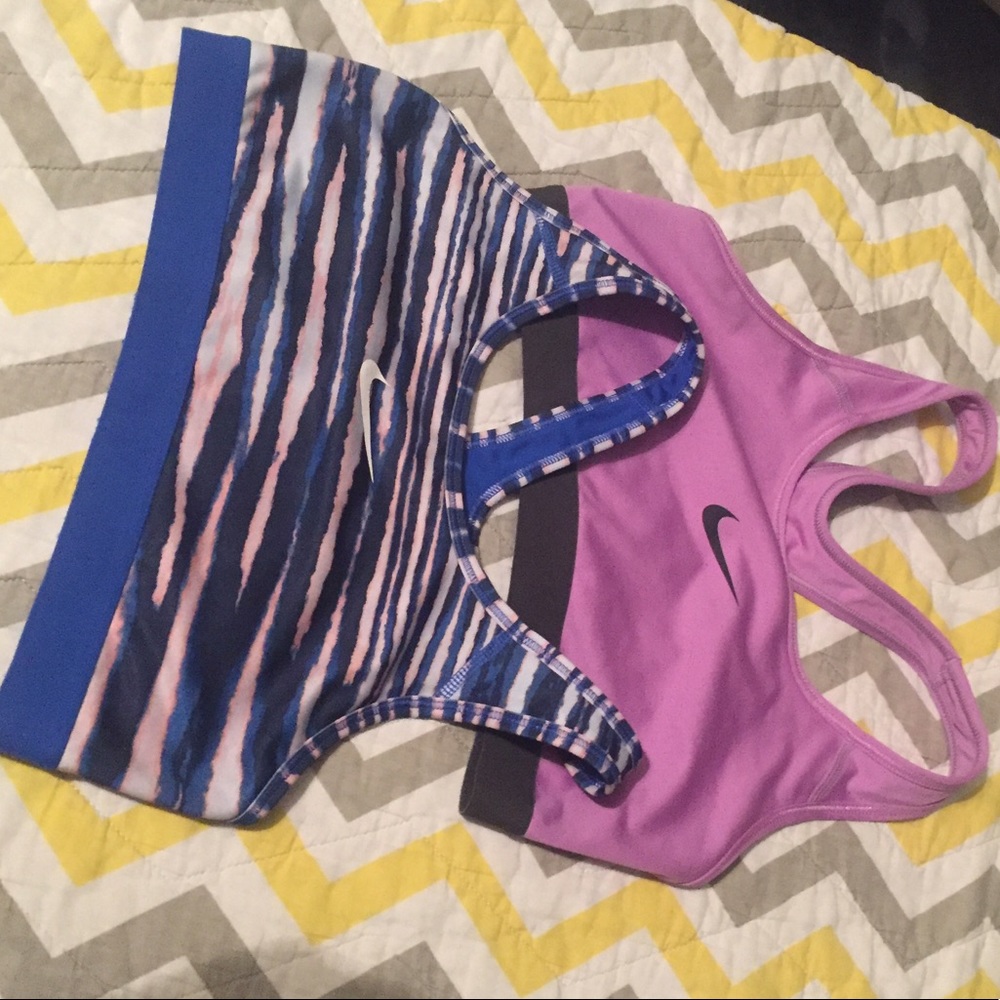 Nike pro sport bras 2 pack tiger print