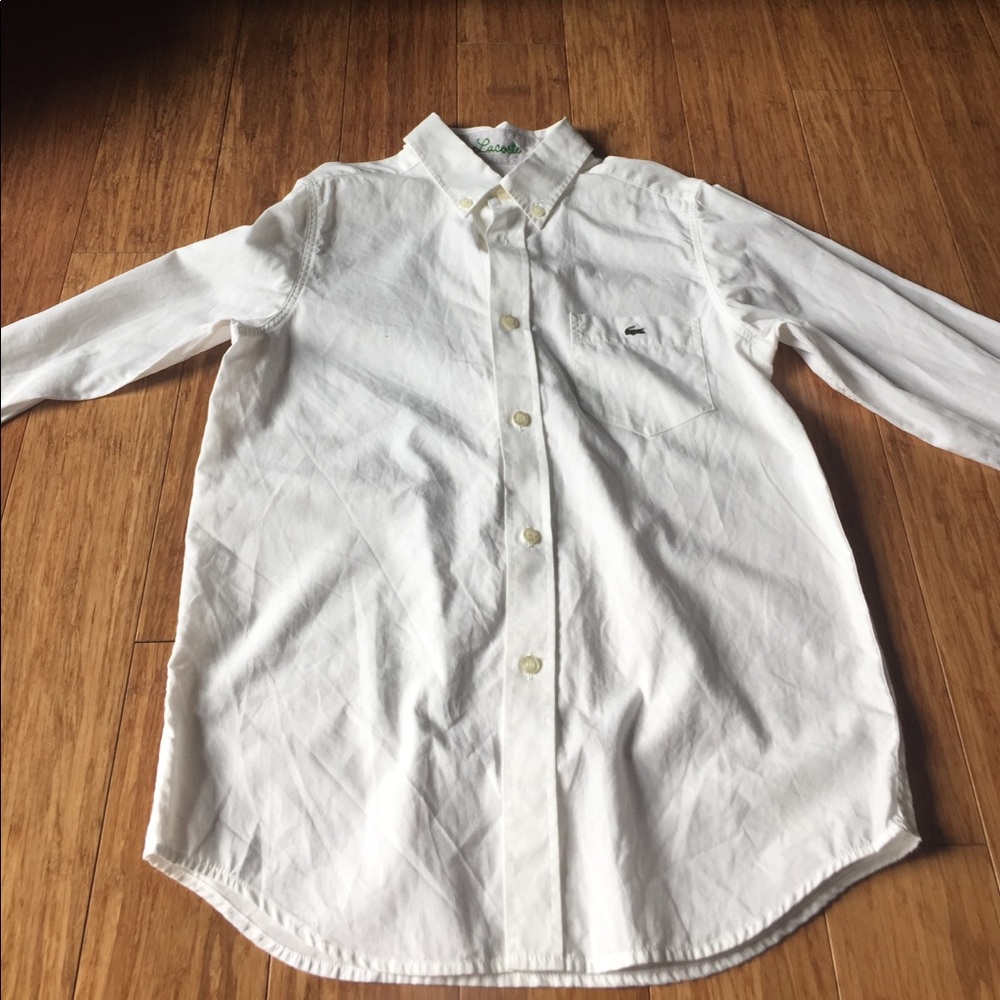 Lacoste Nice White Shirt