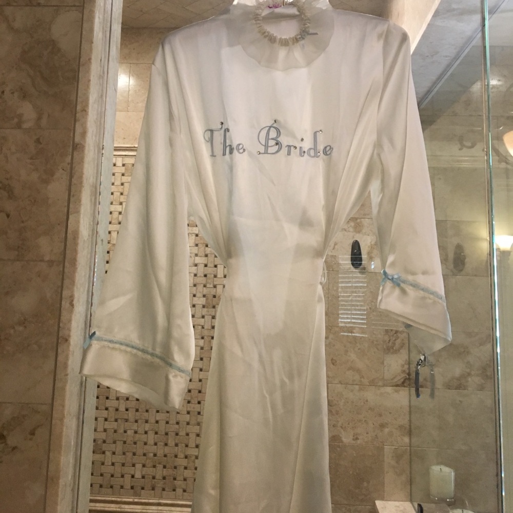 bridal robe