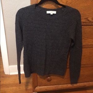 Loft gray sweater