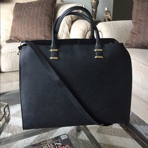 H&M Black Structured Bag