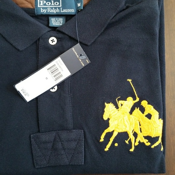 Polo Ralph Lauren classic fit LS dual pony Medium. - Picture 2 of 4