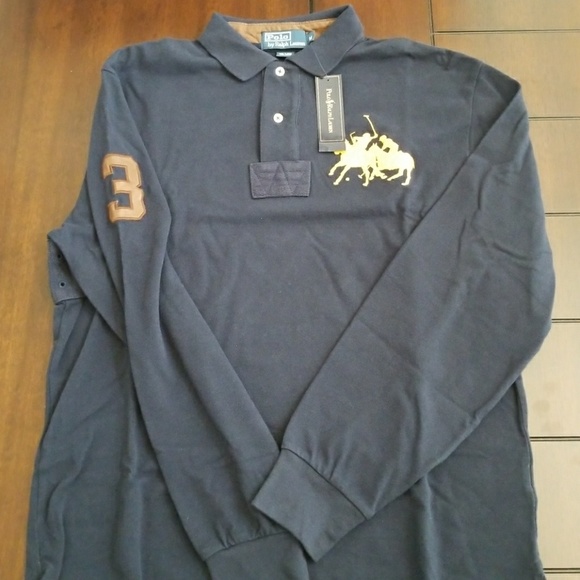 Polo Ralph Lauren classic fit LS dual pony Medium. - Picture 4 of 4
