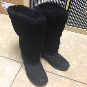 Timberland Kickadilla Fur boots size 9