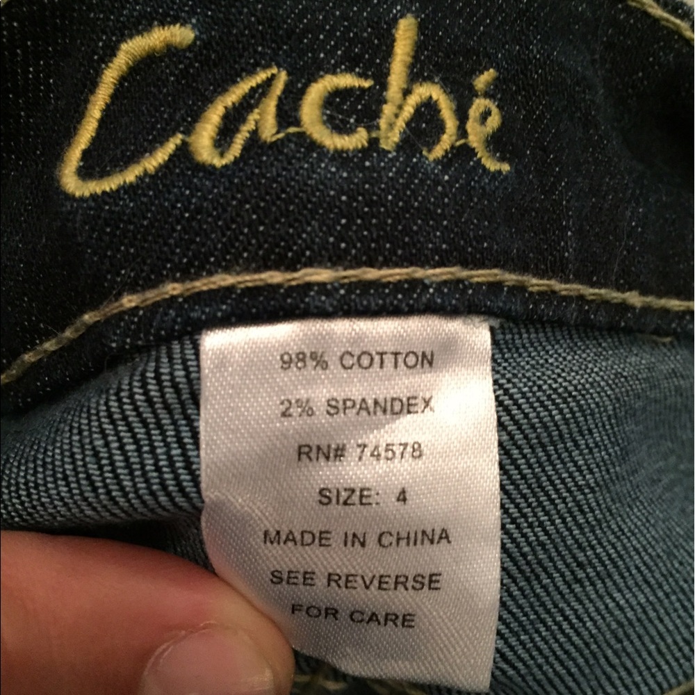 Cache Bootcut Jeans - Picture 5 of 6