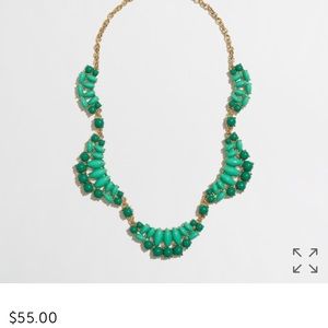Gently used J Crew scalloped necklace