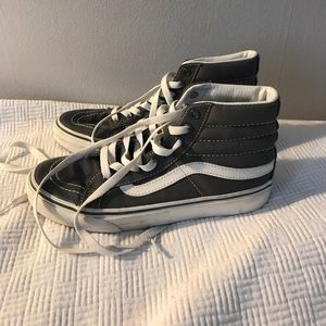 Gray Vans Sk8-Hi