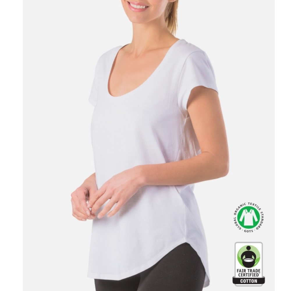 NWT Relaxed Fit Organic Cotton Tee XL