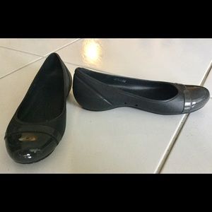 Crocs Black Ballet Flat