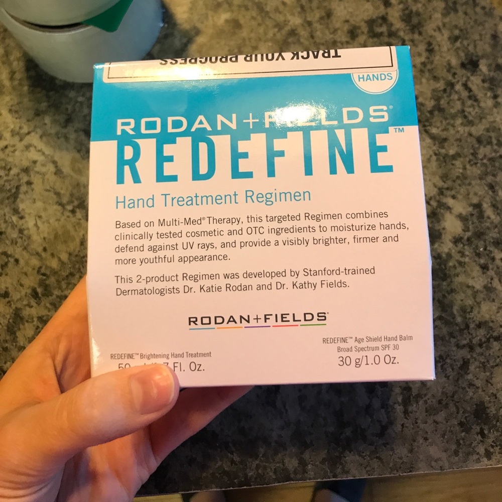 Rodan and Fields Redefine Hand treatment