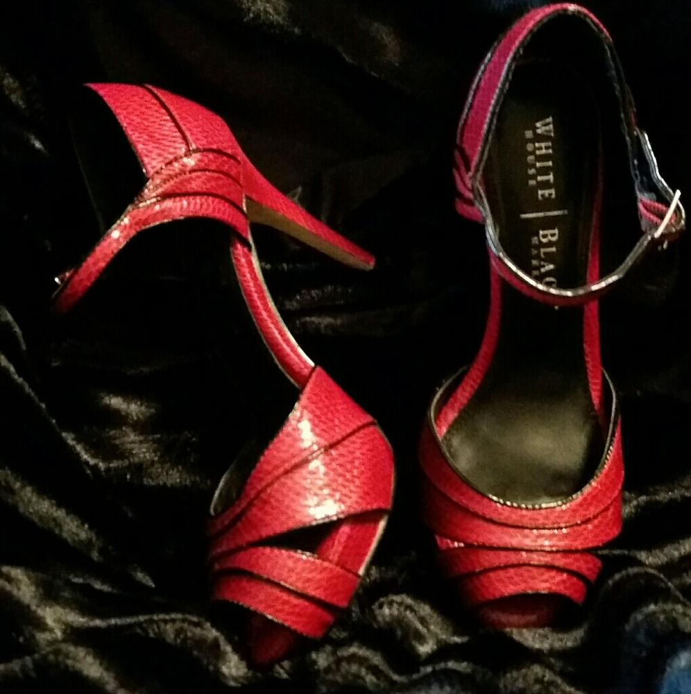 White House Black Market Red Heels
