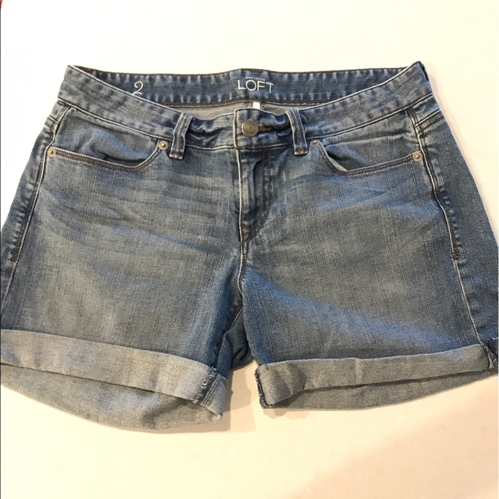 Ann Taylor loft denim shorts
