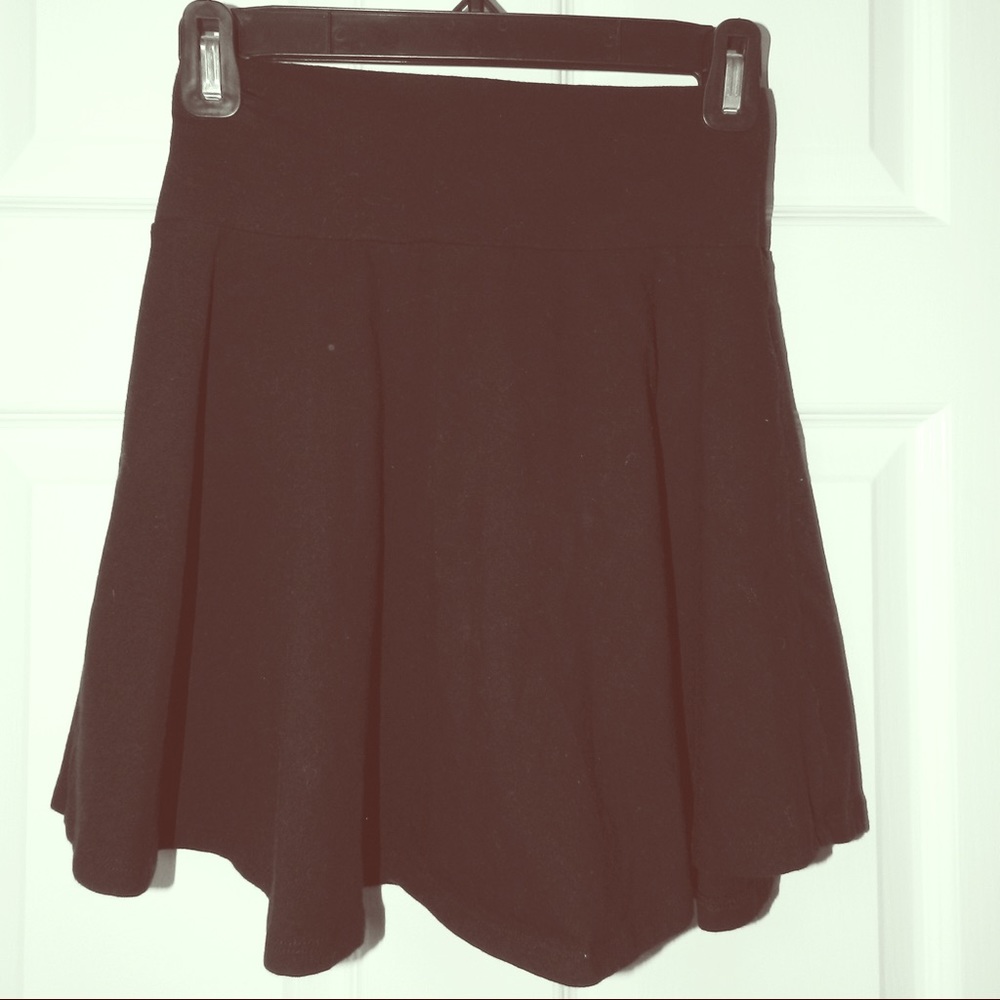 Classic Black Skater Skirt