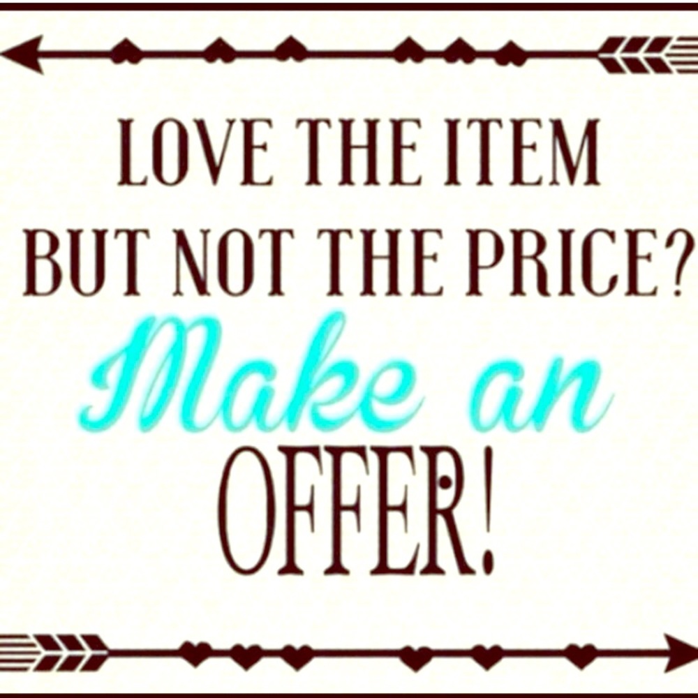 If you like an item send an offer!!