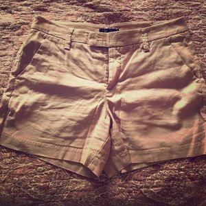 Linen shorts