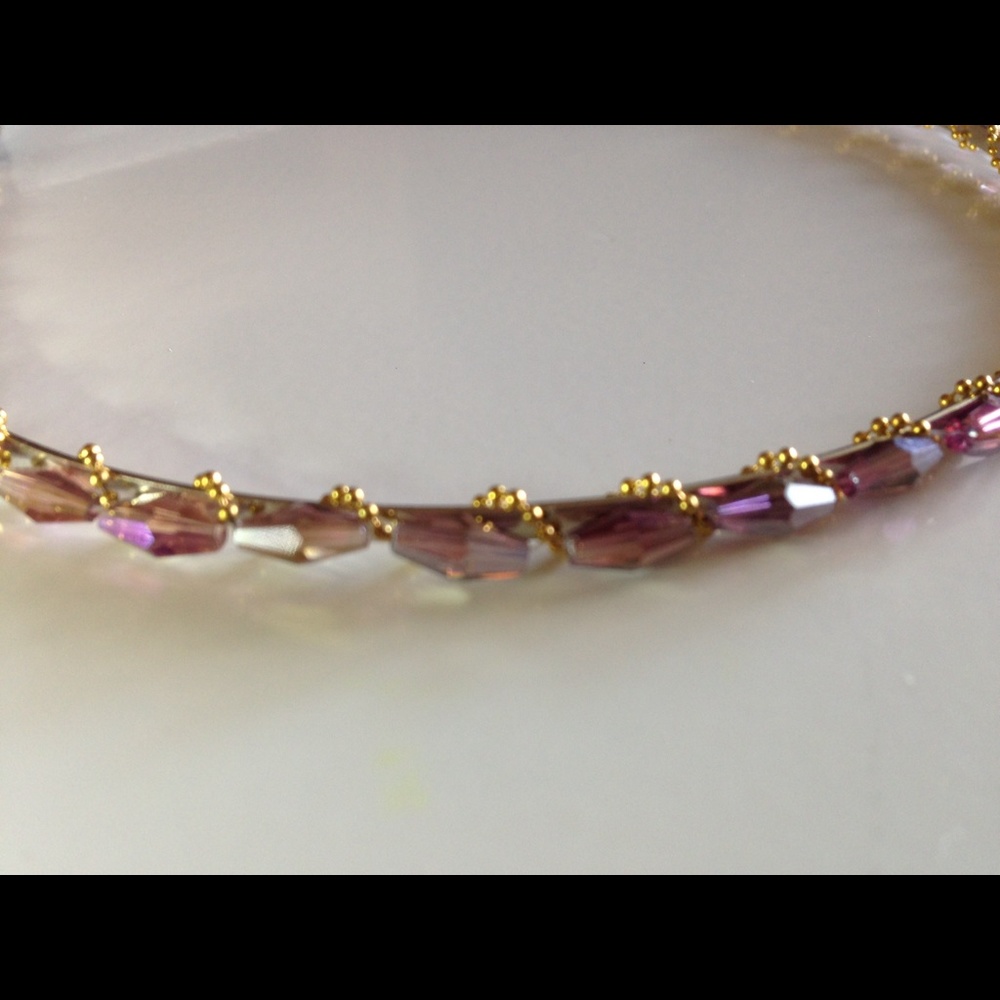 ❤  SpArKLy Purple Iridescent Headband
