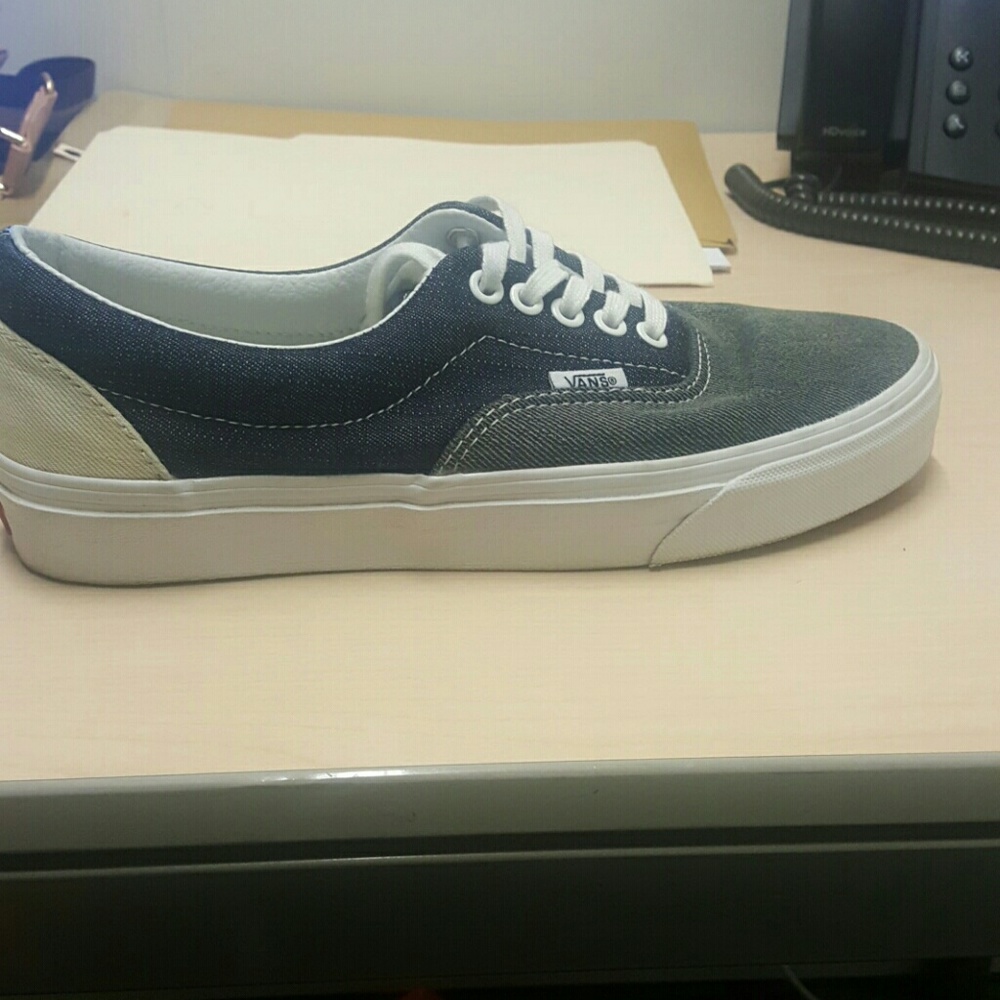Denim Low Top Vans