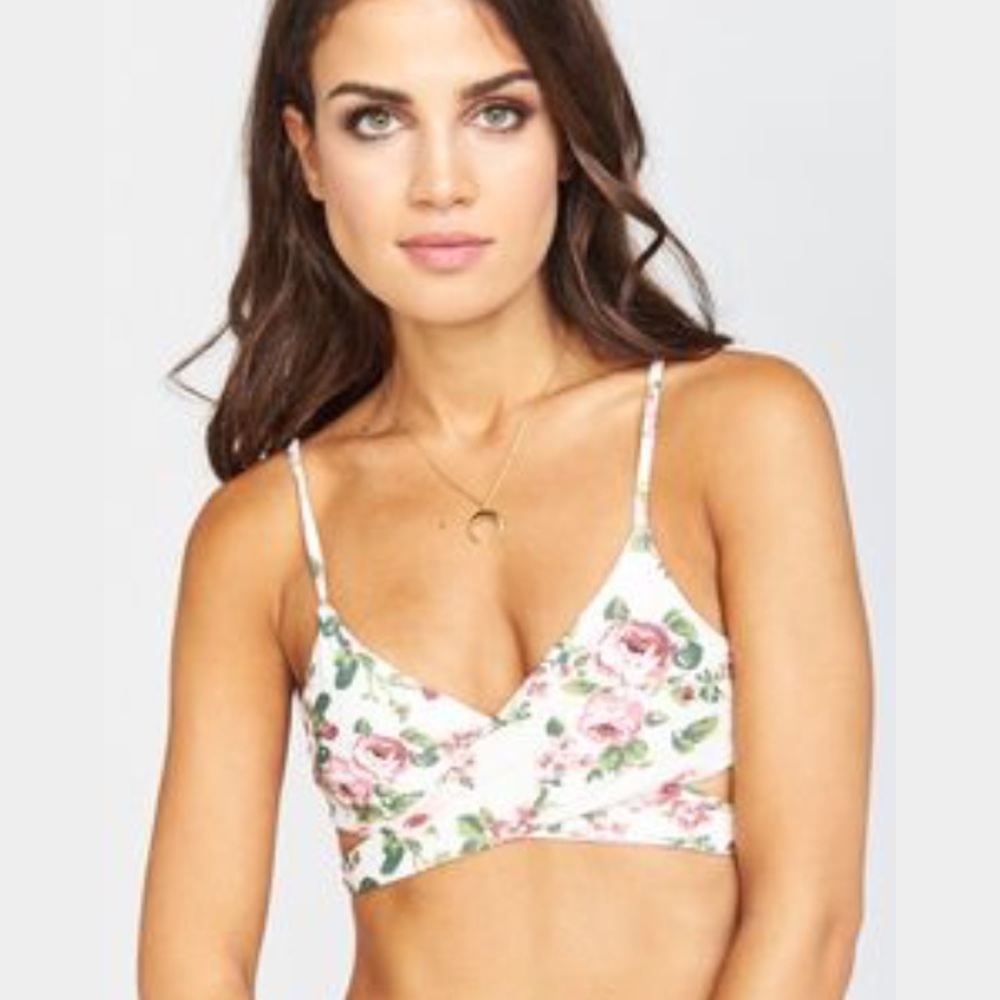 Show Me Your Mumu Floral Bikini Top