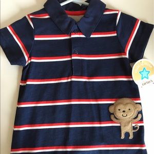 Child of Mine by Carter's boys Romper