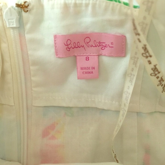 Lilly Pulitzer Franco Strapless Tie Back Dress - Picture 3 of 4