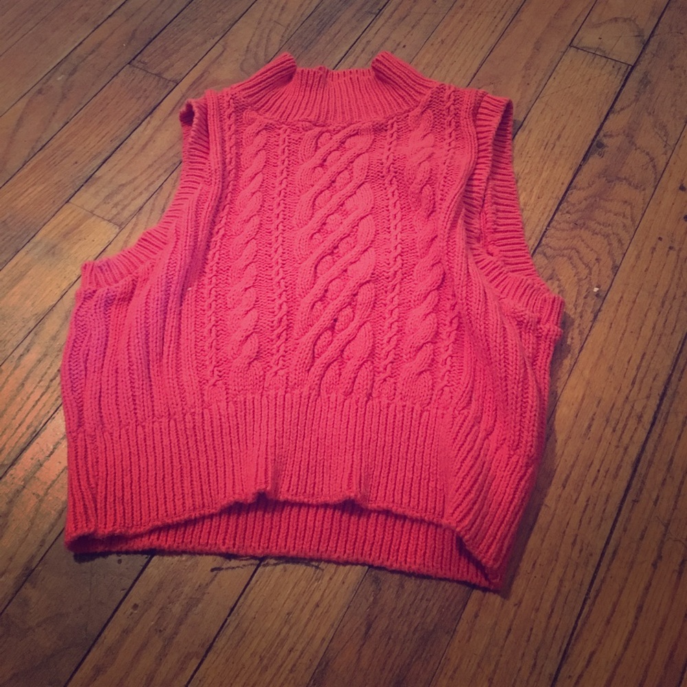 Crop top sweater! Super cute!!