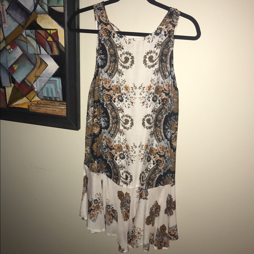 free people intimately multi pattern floral dress
