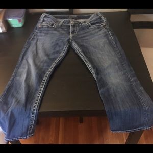 Silver jeans Capri cute!