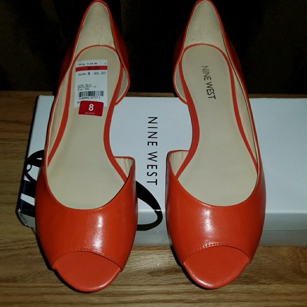 2 pairs of Open toe flats