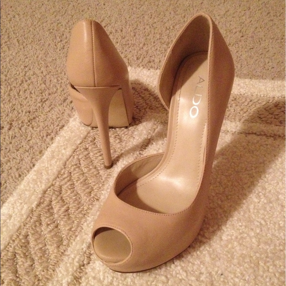 Nude heels
