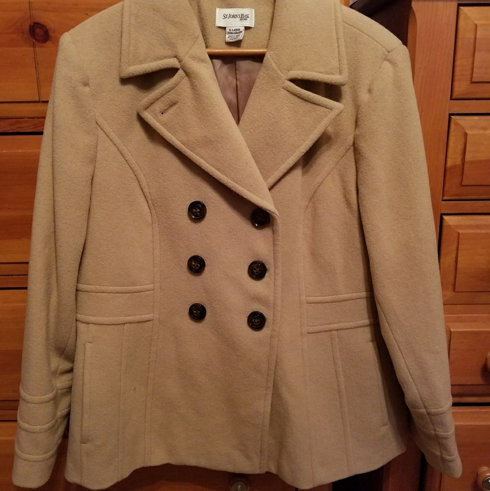 Camel colored Pea Coat