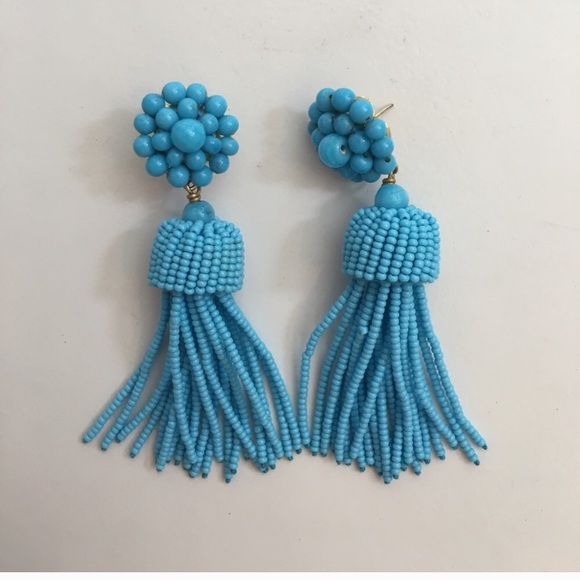lisi lerch Jewelry - Lisi lerch blue tassel earrings