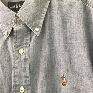vintage Ralph Lauren denim dress shirt