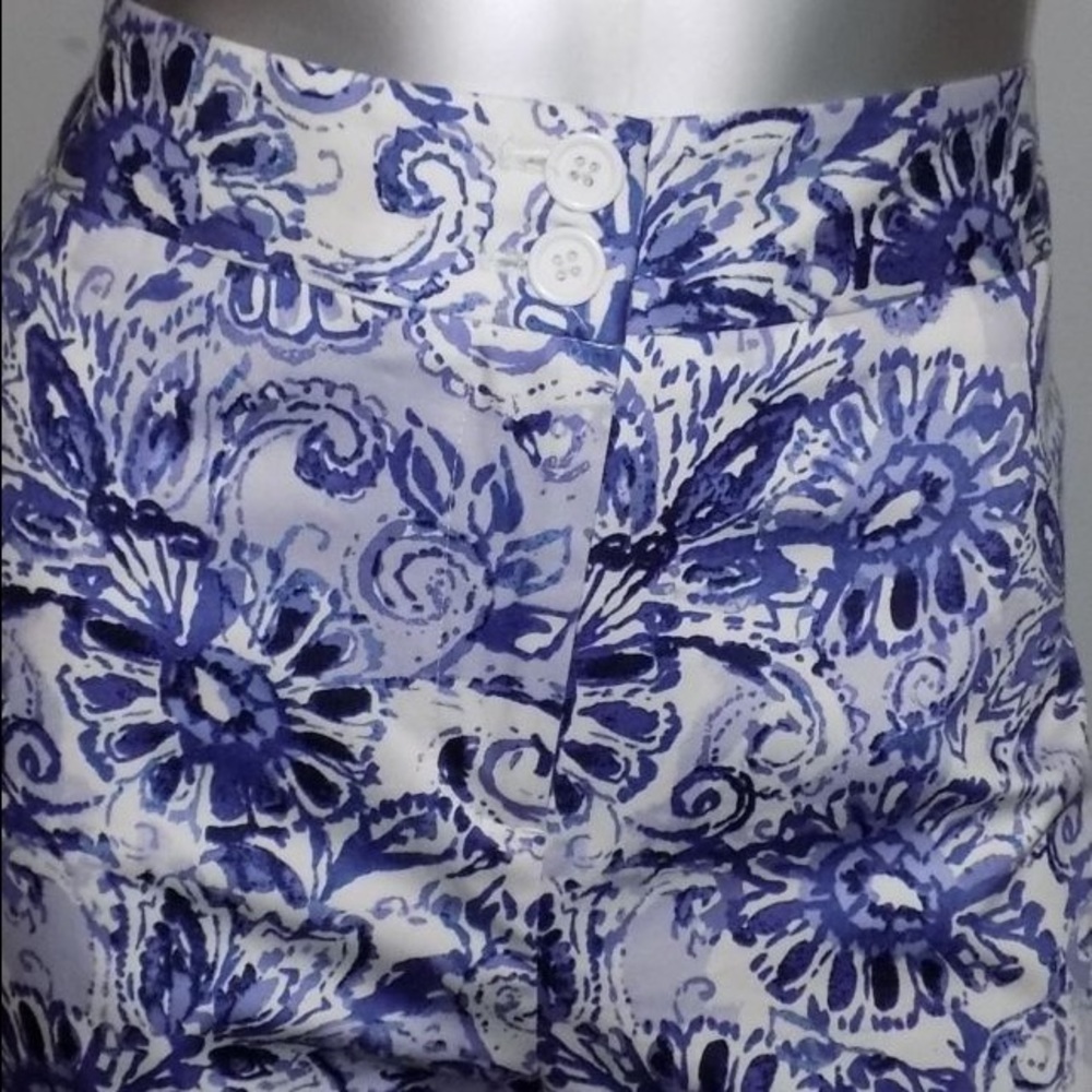 Lane Bryant printed Cropped pants