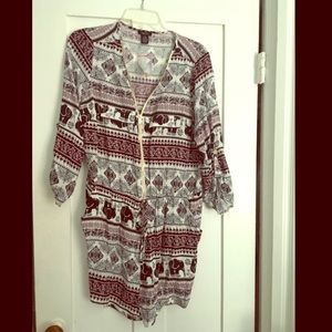 NWT elephant romper