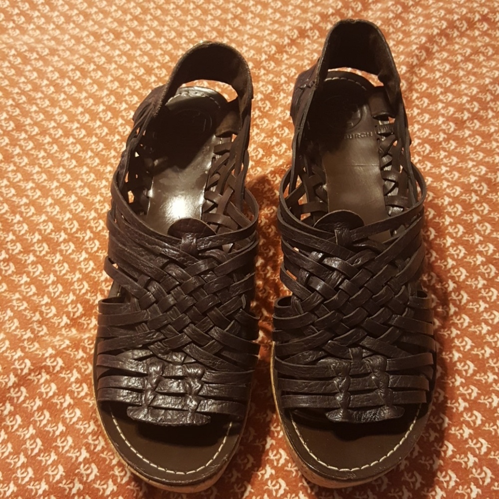 Authentic Tory Burch wedge