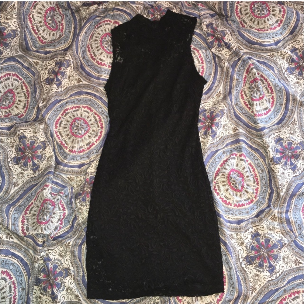 Black Lace Dress