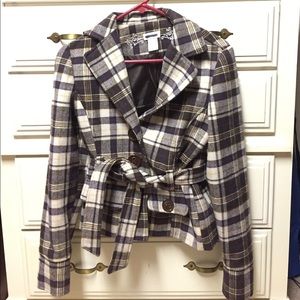 Ladies Maurice's plaid jacket | small