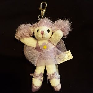 Other | Nwt Russ Ballerina Poodle Keychain | Poshmark