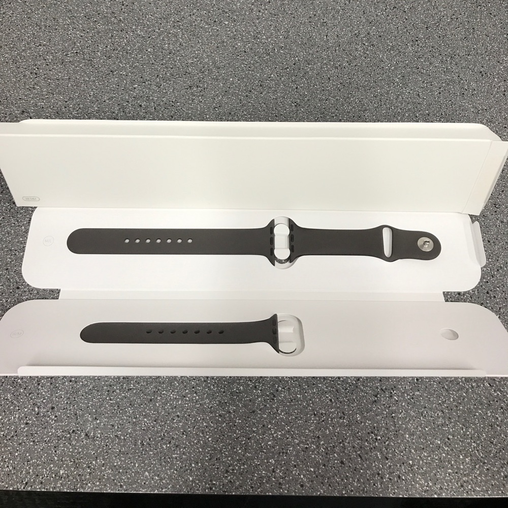 Apple Watch Sport band. Cocoa,  38mm.