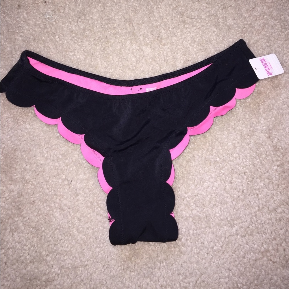 Pink bathing suit bottoms