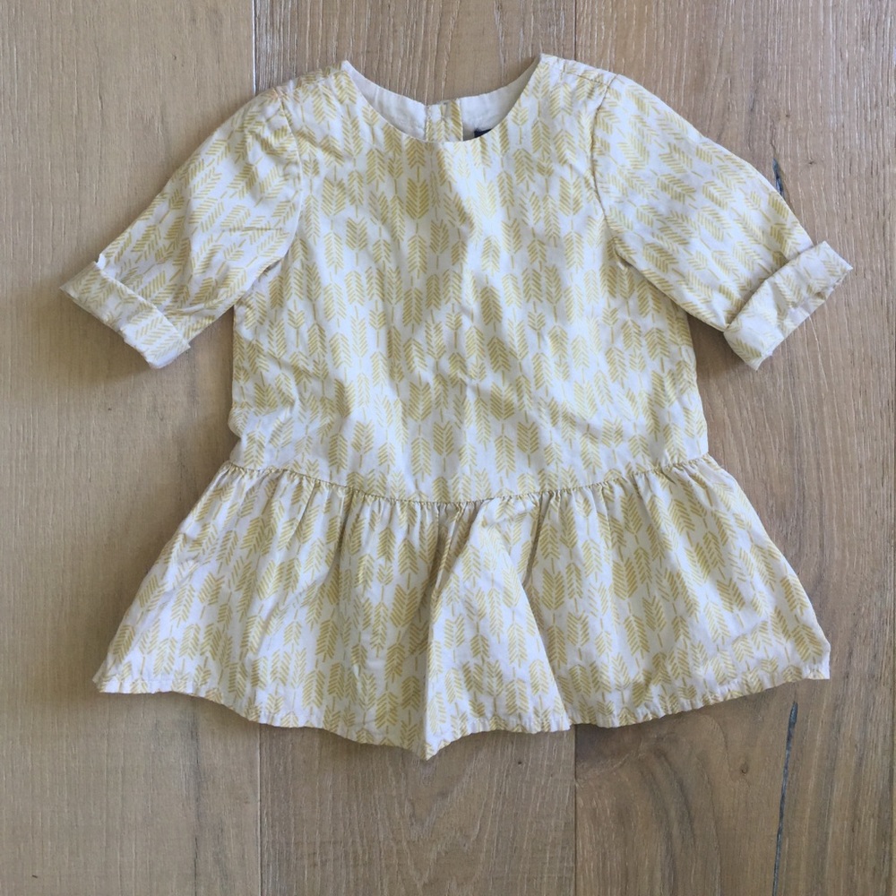 Fall Leaves Baby Girl Dress