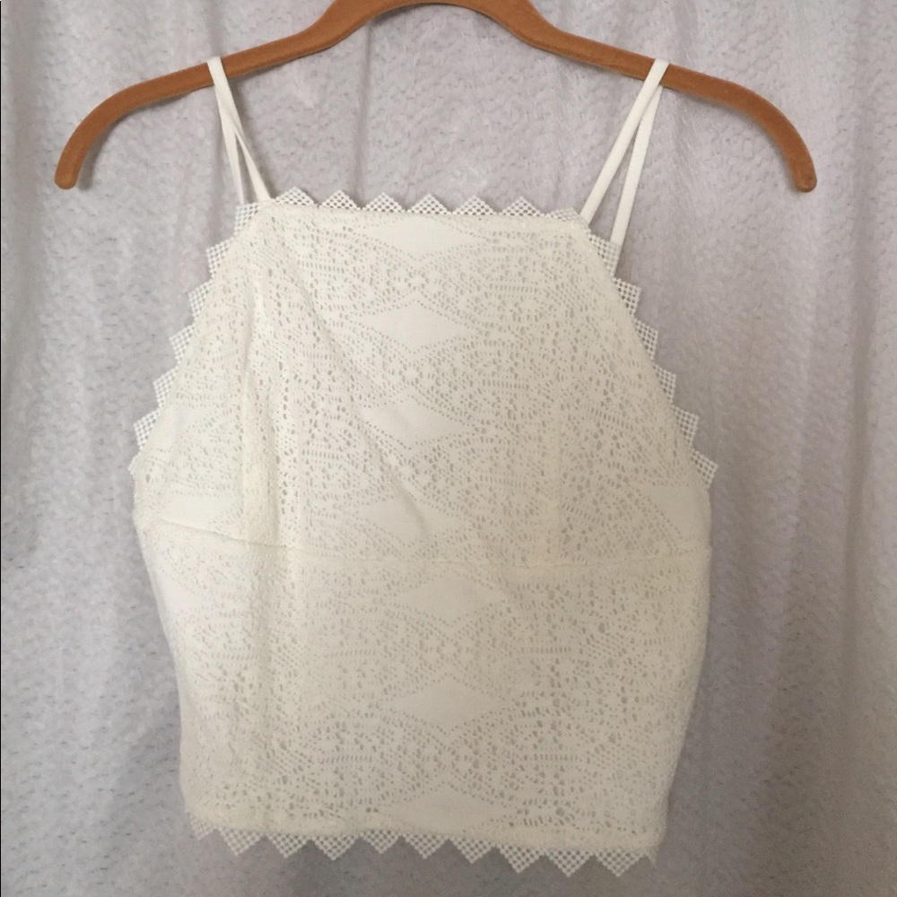 Topshop Crop Top Sz 6 NWT